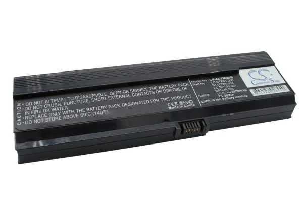 Acer Aspire 3000, 5000, Travelmate 2000, 3000, 4000 Series Replacement Battery 6600mAh - Image 4