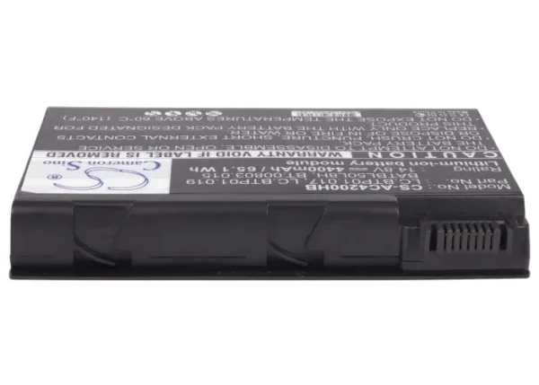 Acer Aspire 3103, Aspire 5634WLMi, TravelMate 5210 Series Replacement Battery 4400mAh / 65.12Wh - Image 4