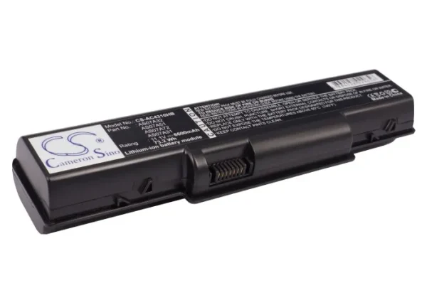 Acer Aspire 2930, Aspire 4300, Aspire 4730, Aspire 5738Z Series Replacement Battery 6600mAh/73.26Wh - Image 2