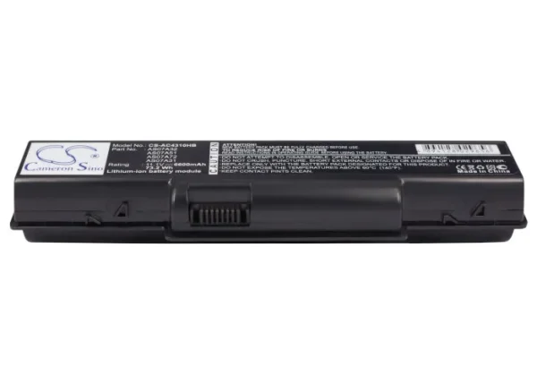 Acer Aspire 2930, Aspire 4300, Aspire 4730, Aspire 5738Z Series Replacement Battery 6600mAh/73.26Wh