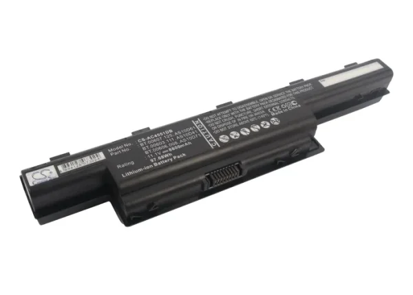 Acer Aspire, eMachines, TravelMate 4000, 5000, 7000 Series Replacement Battery 8800mAh / 97.68Wh