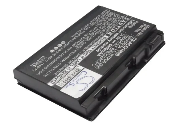 Acer Extensa 5000, 7000, TravelMate 5000, 7000 Series Replacement Battery 4400mAh - Image 4