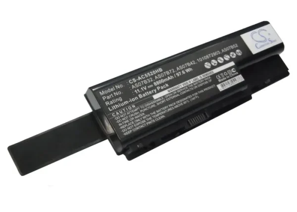 Acer Aspire 5920G, Aspire 7520, Aspire 8920 Series Replacement Battery 8800mAh / 97.68Wh - Image 5