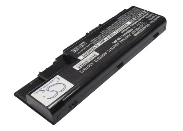 Acer Aspire 5220G, Aspire 7520, Aspire 5920G Series Replacement Battery 4400mAh / 65.12Wh - Image 3