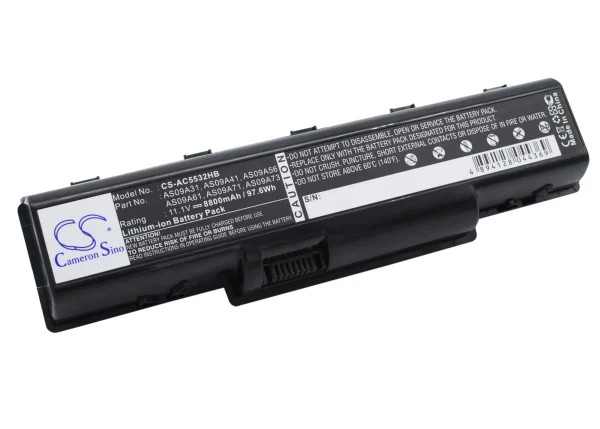 Acer Aspire 5517, 4732, 5516 Series Replacement Battery 8800mAh / 97.68Wh - Image 3