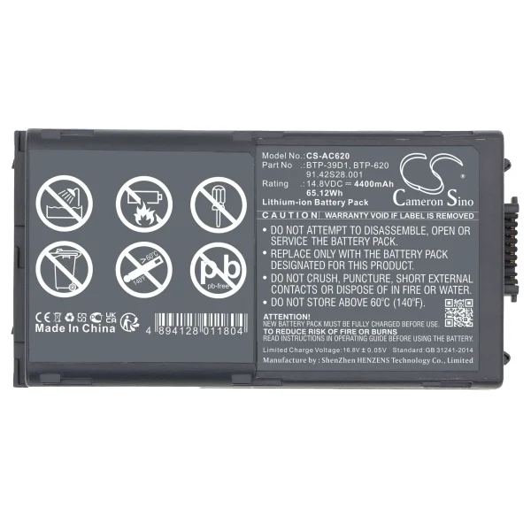 Acer TravelMate 600 Series, 632LC, 633LCi, 620 Replacement Battery 4400mAh