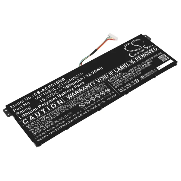 Acer A515-43, Aspire Vero AV15-51, TravelMate P2 TMP215 Series Replacement Battery 3500mAh / 53.90Wh - Image 2