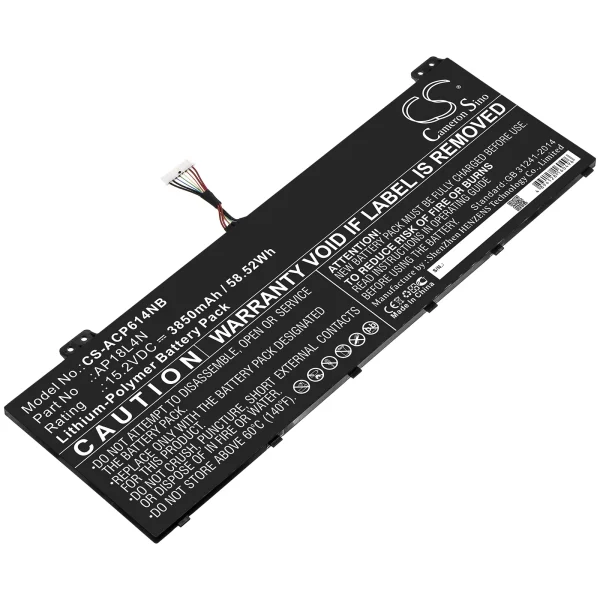 Acer NX.VL2CN, TravelMate P614, Series Replacement Battery 3850mAh / 58.52Wh - Image 2