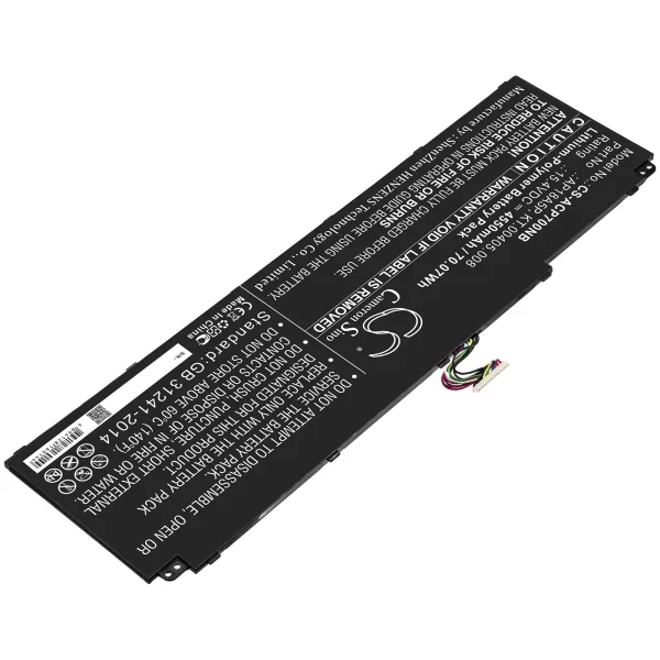 Acer ConceptD 9 CN917, ConceptD 9 Pro CN917, Predator Helios 700, Triton 900 Series Replacement Battery 4550mAh / 70.07Wh - Image 2