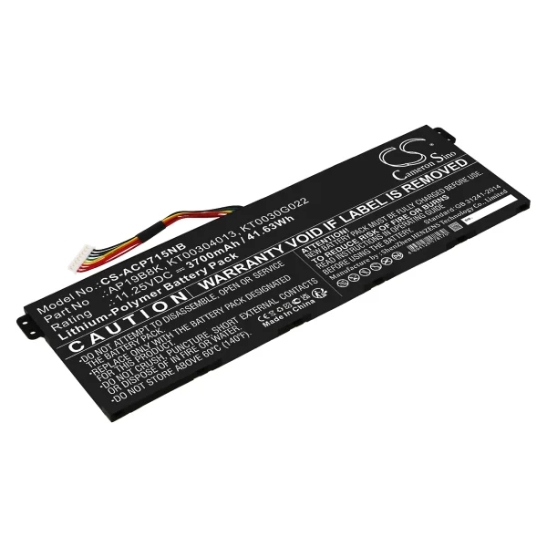 Acer TravelMate Spin B1 B118, Chromebook 314 C933-C5R4, Aspire 3 A317 Series Replacement Battery 3700mAh / 41.63Wh - Image 5