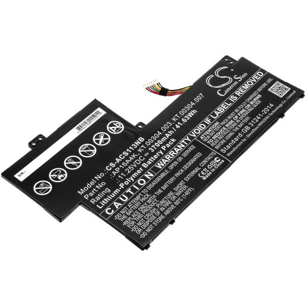 Acer Swift 1 SF113, Aspire One Cloudbook AO1-13, AO1-132 Series Replacement Battery 3700mAh / 41.63Wh - Image 5