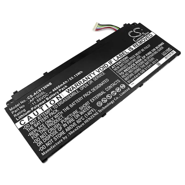 Acer Aspire S13 S5-371, Chromebook R13, Aspire S5-371T, Swift 5 SF514 Series Replacement Battery 4600mAh / 53.13Wh - Image 3