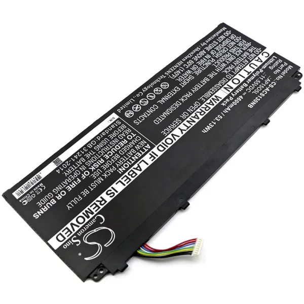 Acer Aspire S13 S5-371, Chromebook R13, Aspire S5-371T, Swift 5 SF514 Series Replacement Battery 4600mAh / 53.13Wh - Image 2