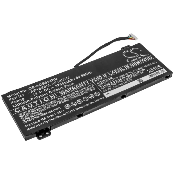 Acer Aspire 7, ConceptD, Nitro 5, Predator Helios Series Replacement Battery 3700mAh / 56.98Wh - Image 5