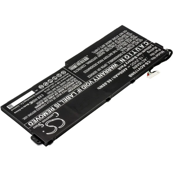 Acer Aspire V17 Nitro, Aspire V17 Nitro BE, VN7-791G-792A, VN7-792G, VN7-792G-74Q4, VN7-793G, VN7-793G-706L Replacement Battery 4400mAh / 66.88Wh - Image 5