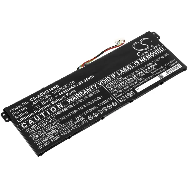 Acer SF314-57, SF314-57G, SF314-58G, TravelMate B1 Series Replacement Battery 4450mAh / 50.06Wh - Image 5