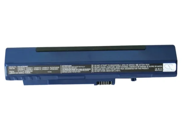 Acer Blue Aspire One A110, AOA150, Aspire One D150 Replacement Battery 10400mAh