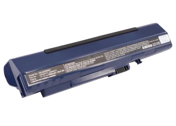 Acer Blue Aspire One AOA, AOD, D150, A150 Series Replacement Battery 7800mAh - Image 5