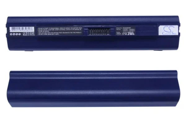 Acer Blue Aspire One 751, Aspire One AO751h, Aspire One 751-Bk23 Series Replacement Battery 6600mAh/73.26Wh