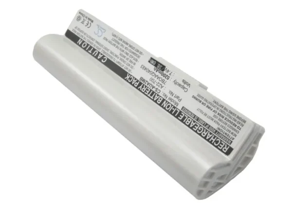 Asus White Eee PC 2G, Eee PC 4G, Eee PC 8G, Eee PC 900 Series Replacement Battery 5200mAh - Image 4