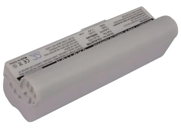 Asus White Eee PC 701, 900 Series Replacement Battery 8800mAh - Image 4