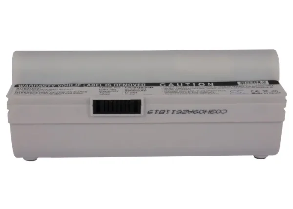 Asus White Eee PC 701, 900 Series Replacement Battery 8800mAh