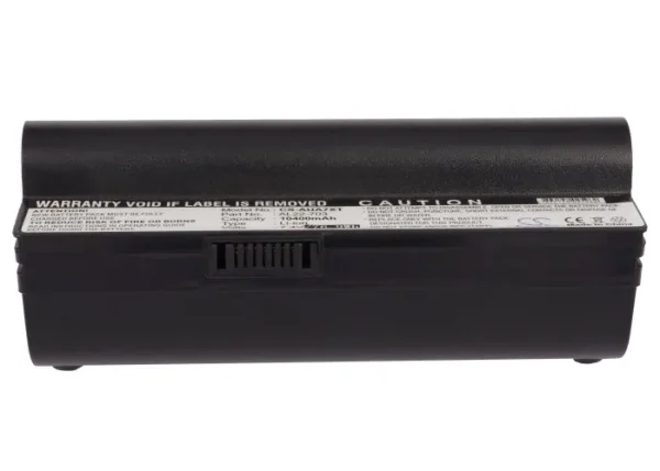 Asus Black Eee PC 701, 900 Series Replacement Battery 10400mAh