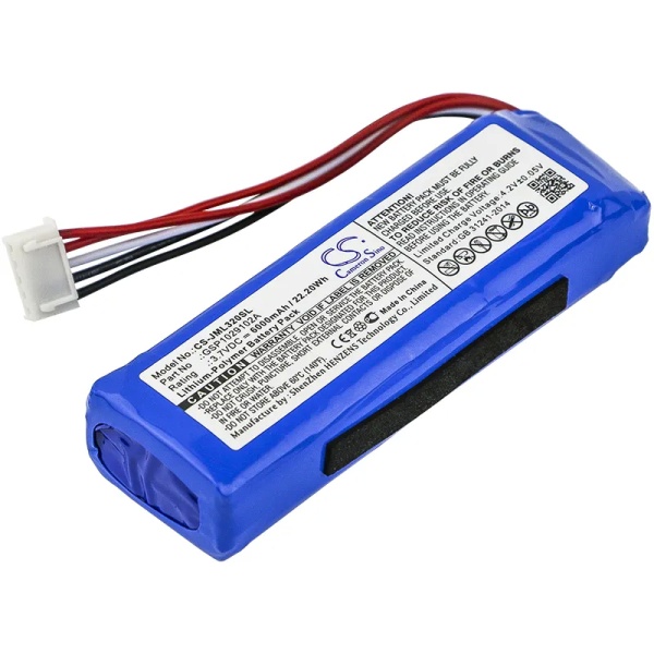 JBL Charge 3 2016 Replacement Battery 6000mAh / 22.20Wh - Image 4