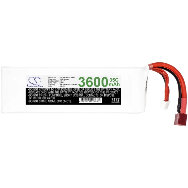 RC CS-LP3604C35RT Replacement Battery 3600mAh / 53.28Wh