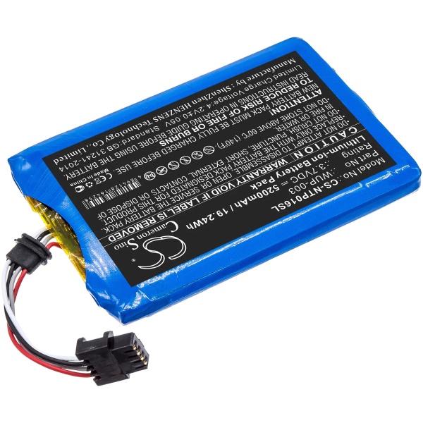 Nintendo Wii U GamePad WUP-001 Replacement Battery 3200mAh / 11.84Wh - Image 5