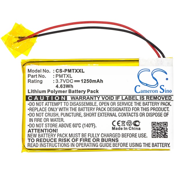 Palm Tungsten TX Replacement Battery 1250mAh / 4.63Wh