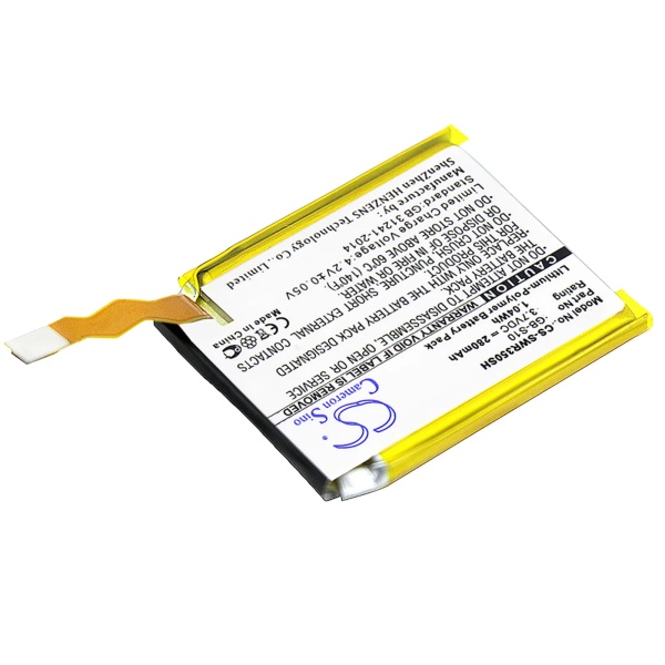 Sony SmartWatch 3 Replacement Battery 280mAh / 1.04Wh - Image 2