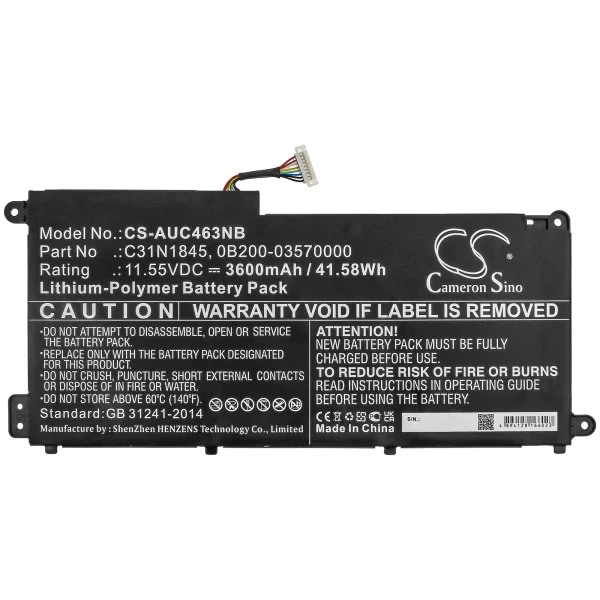 Asus Chromebook C436FA Replacement Battery 3600mAh / 41.58Wh