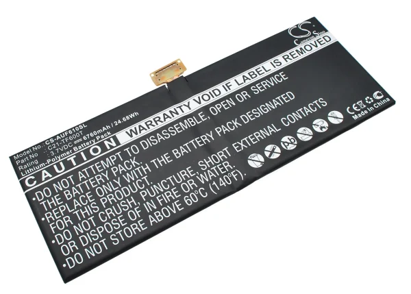 Asus VivoTab TF600TL Replacement Battery 6760mAh / 24.68Wh - Image 4