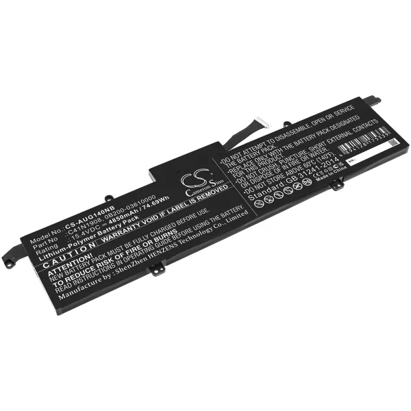 Asus ROG Zephyrus G14 GA401 Series Replacement Battery 4850mAh / 74.69Wh - Image 5