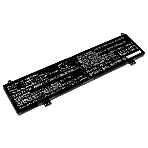 Asus ProArt StudioBook 16, TUF Gaming F15, ROG Zephyrus M16 Series Replacement Battery 5500mAh / 84.70Wh - Image 2