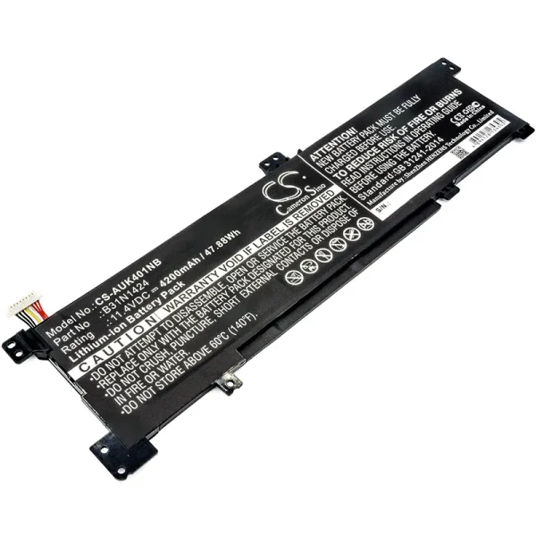 Asus K401LB, K401UB, K401UQ Series Replacement Battery 4200mAh / 47.88Wh - Image 4