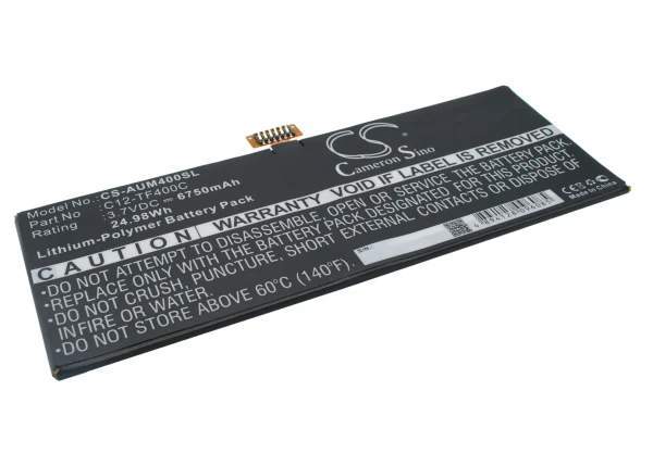 Asus Transformer Pad TF303CL, TF502T, TF600TG Series Replacement Battery 6750mAh / 24.98Wh - Image 5