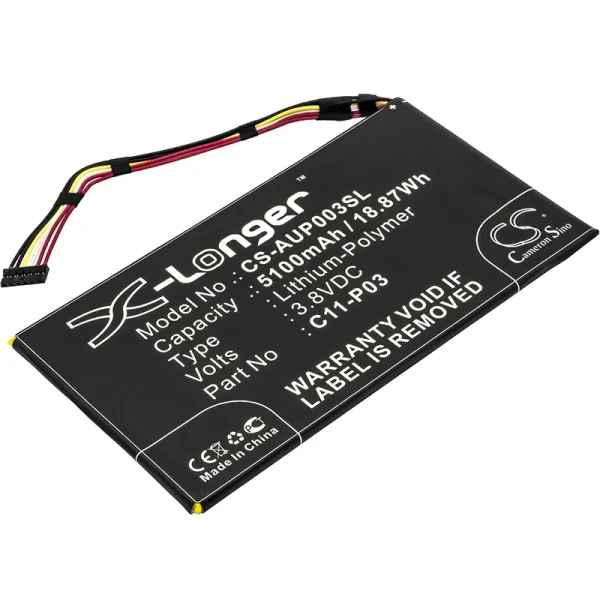 Asus Padfone 2 (A68) Tablet, Padfone 2 Tablet Replacement Battery 5100mAh / 18.87Wh - Image 6