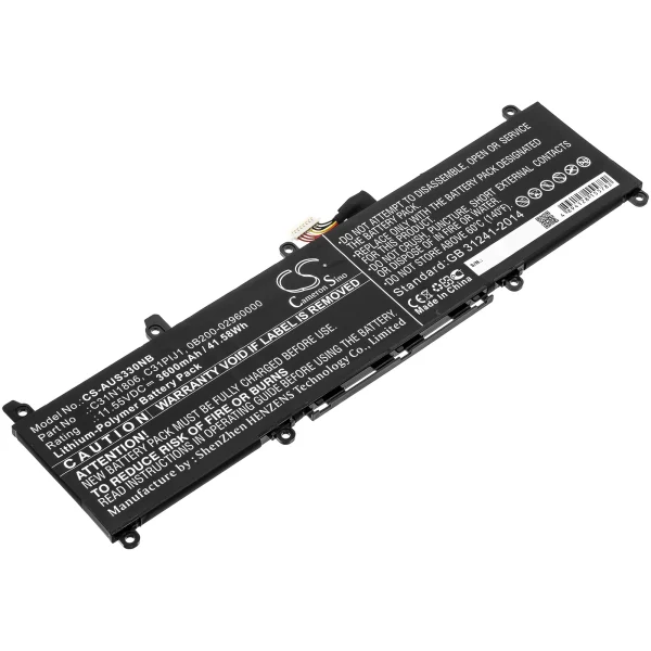 Asus ADOL 13, X330FN, S330FA, S330UA Series Replacement Battery 3600mAh / 41.58Wh - Image 3