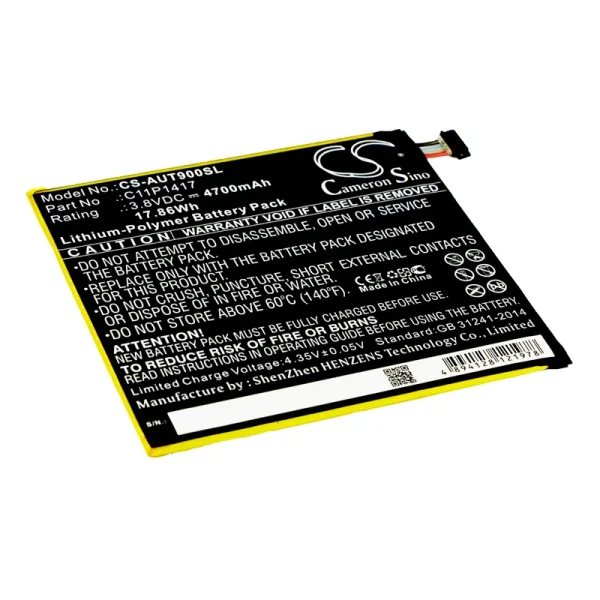 Asus ansformer Book T90 Chi, Transformer Book T90 Replacement Battery 4700mAh / 17.86Wh - Image 4