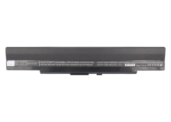 Asus U33, U43, U43JC, U53JC Series Replacement Battery 4400mAh/63.36Wh