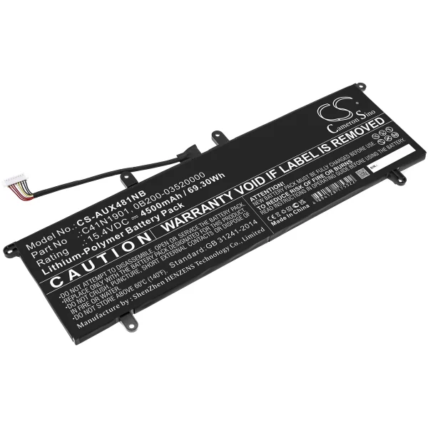 Asus ZenBook 14 UX481F, UX481FA, UX481FL Series Replacement Battery 4500mAh / 69.30Wh - Image 6