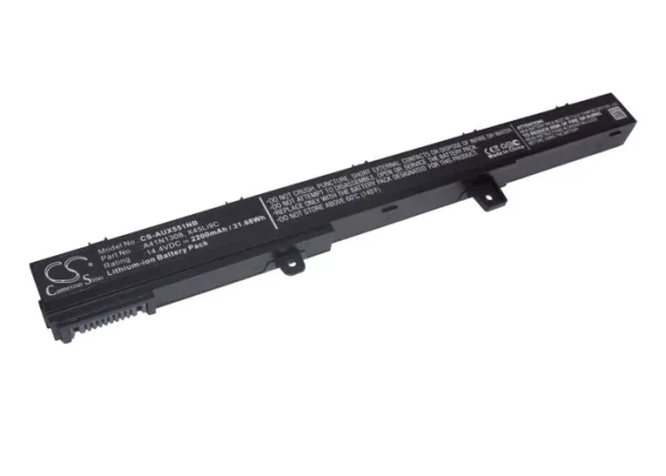 Asus X551CA, F551CA, X451CA Series Replacement Battery 2200mAh / 31.68Wh - Image 3