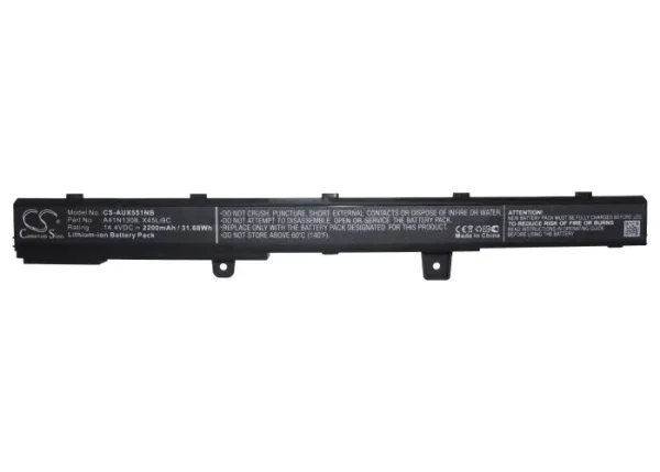 Asus X551CA, F551CA, X451CA Series Replacement Battery 2200mAh / 31.68Wh