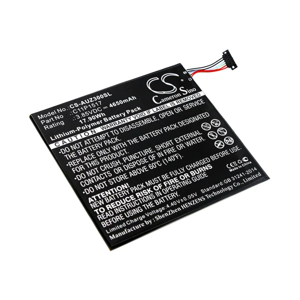 Asus Pad ZenPad ZenPad 10 Z0310M, Pad ZenPad ZenPad 10 Z300M, ZenPad 10 Z300CNL, ZenPad C 7.0 P01Z, ZenPad Z300CNL Replacement Battery 4650mAh / 17.90Wh - Image 3