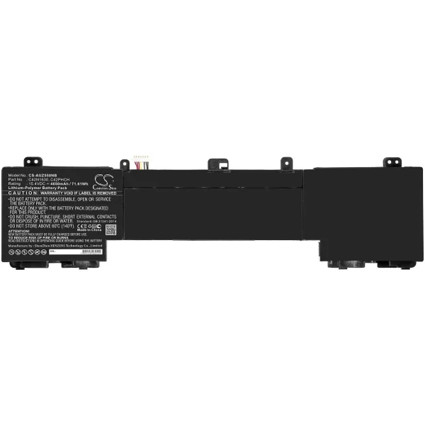 Asus ZenBook Pro UX550VE, UX550VD Series Replacement Battery 4650mAh / 71.61Wh