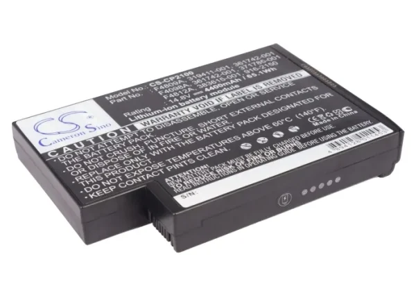 HP Business Notebook N1050v, NX9000, NX9005, NX9040 Series Replacement Battery 4400mAh / 65.12Wh - Image 5