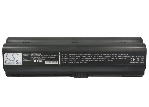 HP Pavilion dv2000, dv6000, G6000, G7000 Series Replacement Battery 8800mAh