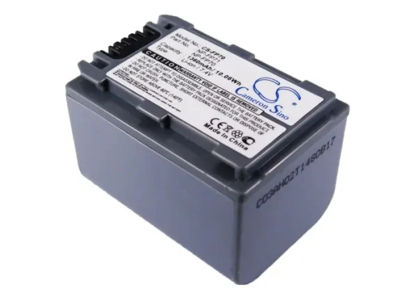 Sony DCR-DVD105, DCR-DVD105E, DCR-DVD203, DCR-DVD205, DCR-DVD205E, DCR-DVD305, DCR-DVD403, DCR-DVD404E Series Replacement Battery 1360mAh - Image 5